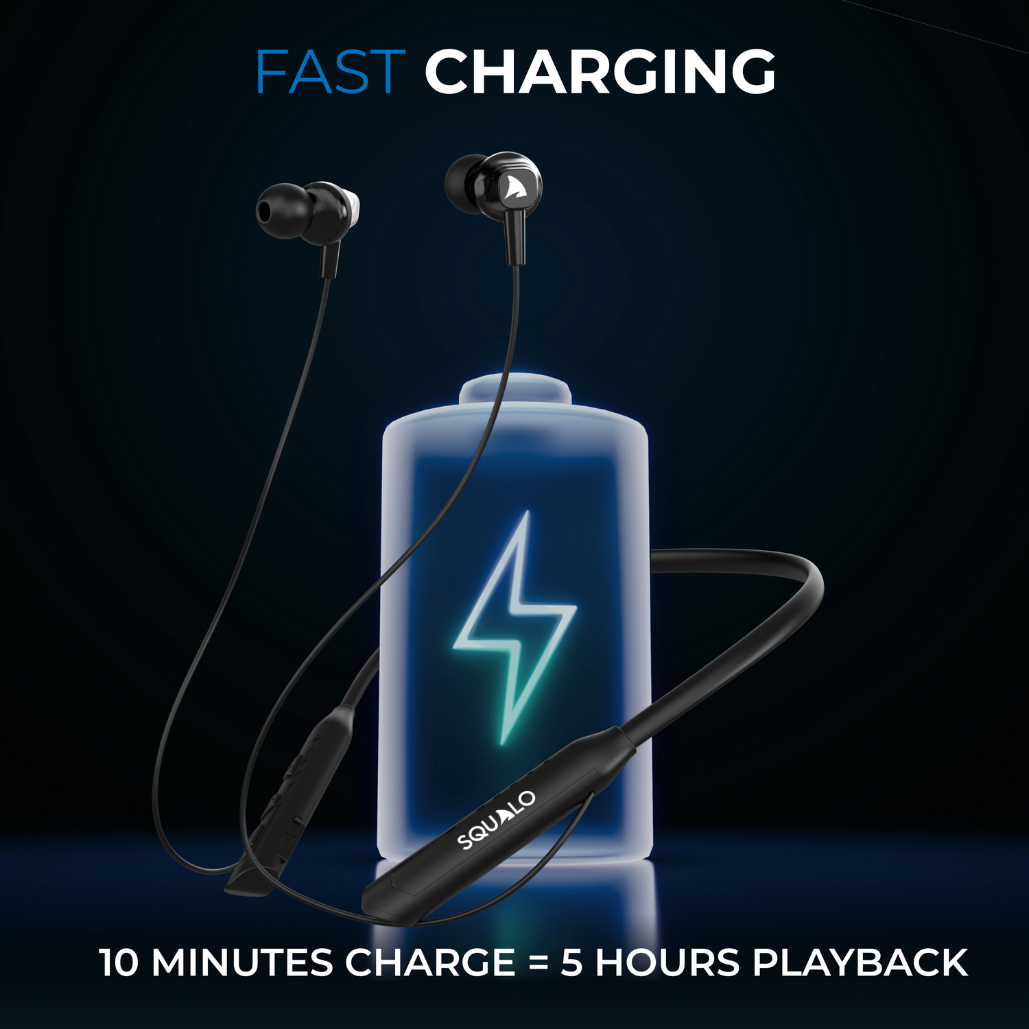 squalo bassplugs fast charging