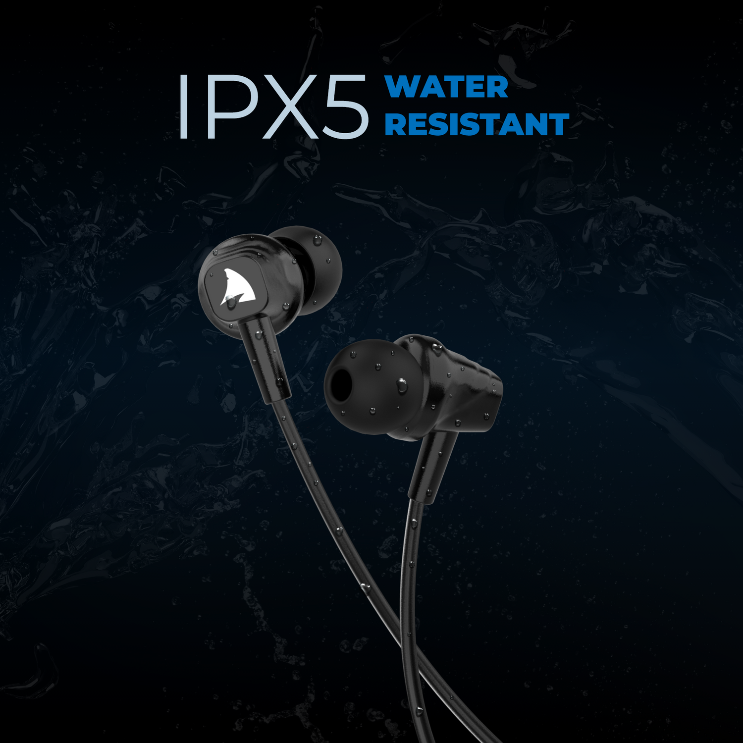 squalo bassplugs ipx5 water resistant iphone